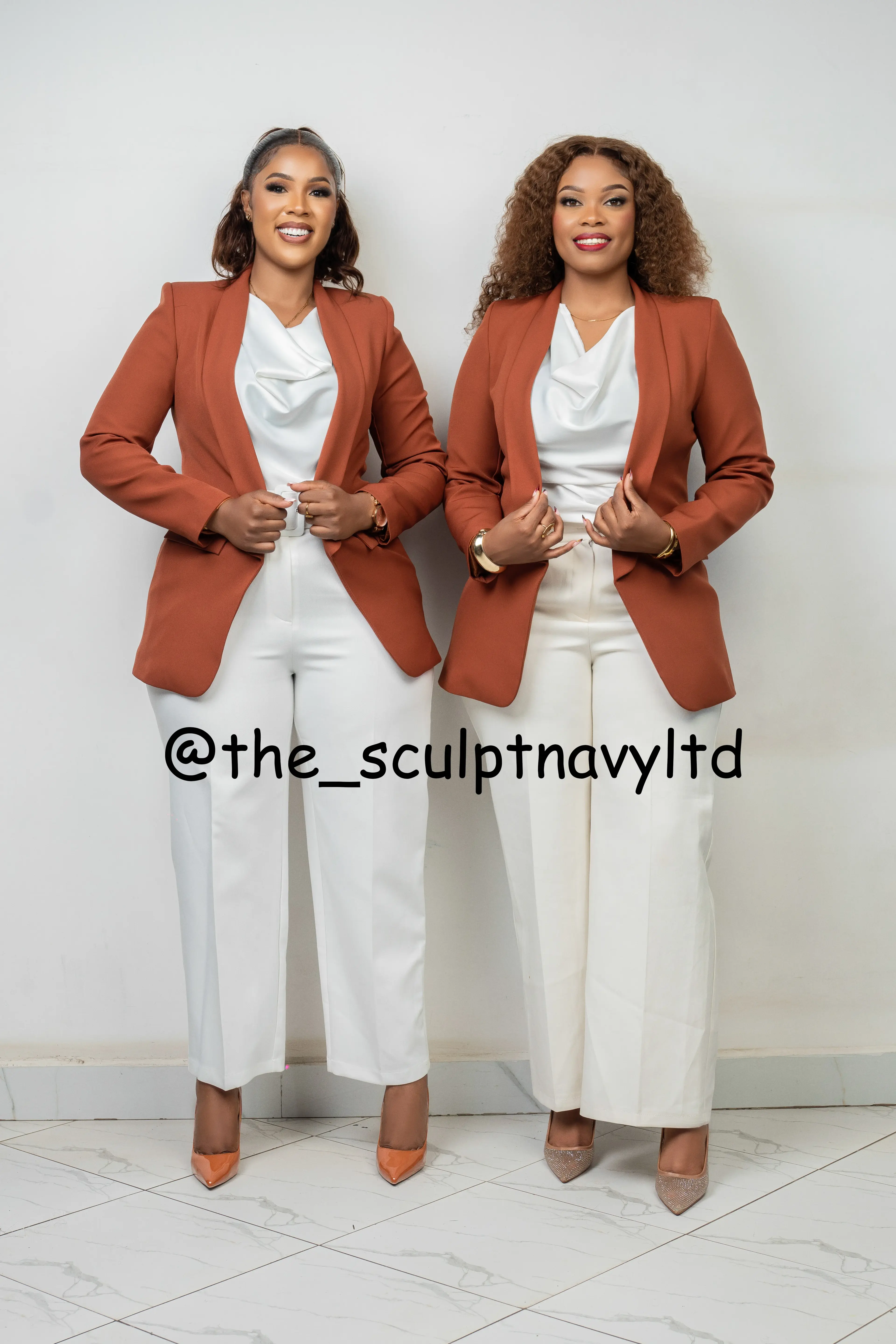 Brown Minimalistic Minimalist Blazer