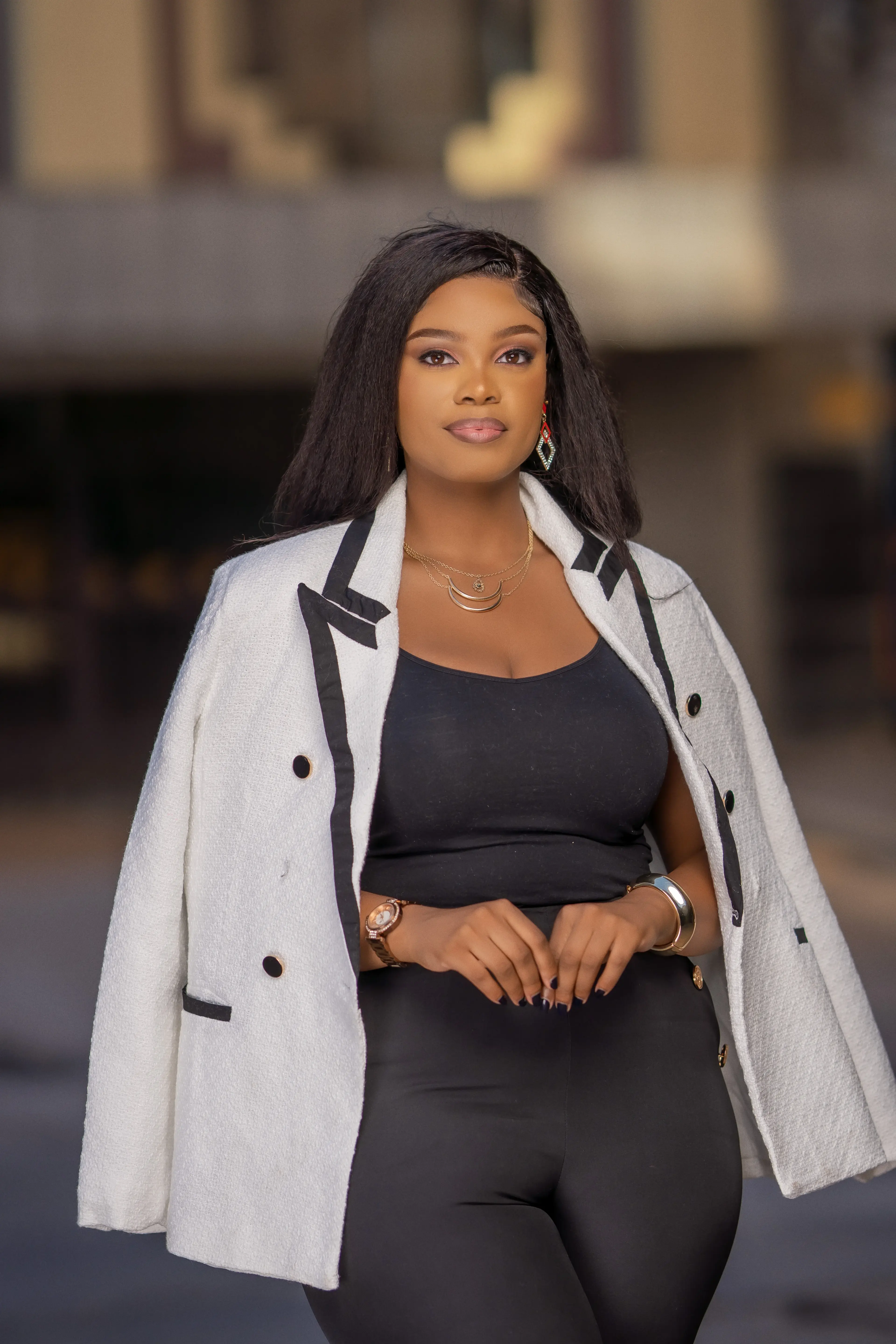 Monochrome Edge Tweed Tweed Blazer alternate view